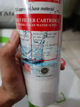 Cartridge Spons/Sediment Filter 10 & 20 Inci – Air Lebih Bersih, Keseh