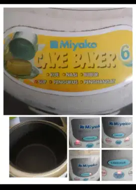 Jual Miyako Ricecook, Cake, Bubur. Harga nego