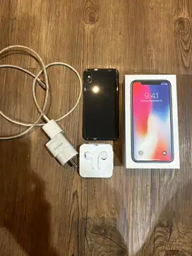 Dijual bekas pemakaian pribadi Iphone x 256gb inter