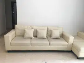 1 Set Sofa L Shape + Cushions