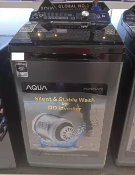 Cicil Mesin Cuci Aqua Top Load Washer AQW-960DR #Mudah dan Ringan