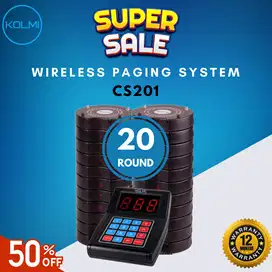 KOLMI Wireless Paging System alat pelayanan di cafe & resto