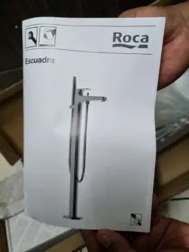 ROCA Standing mixer bath shower chrome