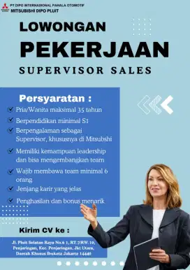 Lowongan Supervisor Mitsubishi