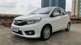 Pajak Panjang TDP 14Jt Honda Brio Satya 1.2 E Bensin-MT 2021 Putih