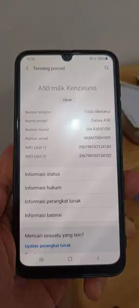 HP SAMSUNG GALAXY A50