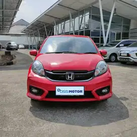 HONDA BRIO E CVT AUTOMATIC TAHUN 2018 WARNA MERAH