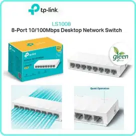 TP-Link Switch Hub 5 Port LS1005 Tplink 8 Port LS1008 10/100Mbps