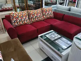 Sofa L putus kaki retro