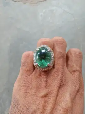 Cincin batu green cyclop Papua