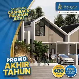 BOSSTANIA SAPEN: Rumah Bergaya Modern dengan Lokasi Ideal!