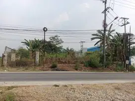 dijual tanah darat  jalan utama MT haryono Setu Bekasi kabupaten