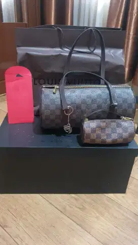 Tas LV Papillon 30 Damier