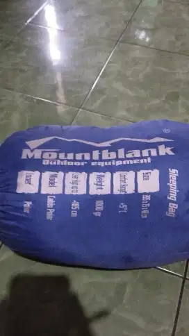 Sleeping bag masih mulus