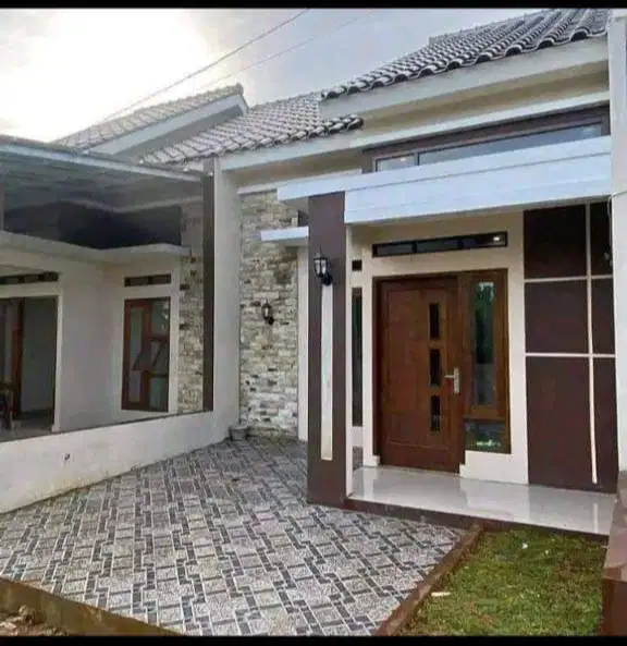 promo rumah bebas banjir lokasi strategis hanya 185jt di bojongede - 1