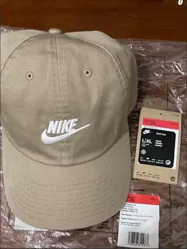 nike club cap khaki