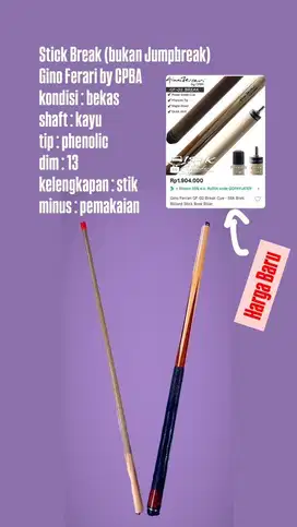 *Dijual stick play dan stick break + case*