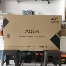 AQUA ANDROID TV 43INCH PROMO TERBATAS GARANSI RESMI