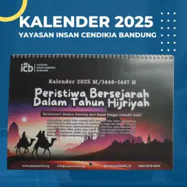 Kalender 2025 yayasan Insan cendekia bandung