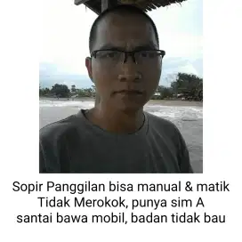 Sopir panggilan bisa manual & matik