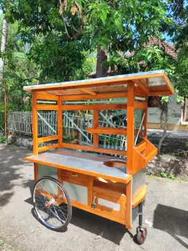 Gerobak Angkringan jg Melayani Pesanan Grobak Bakso Mie Bubur Sate dlL