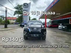 Dp10jt Fortuner SRZ 2017 Automatic Pjk02-2025