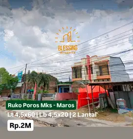 Ruko poros mandai maros dekat kantor bpjs