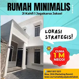 Rumah Siap Huni KPR Syariah Dekat Jl M Kahfi 1, Universitas Indonesia