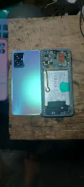 Kamera depan Baterai port charger vivo t1 original copotan cabutan ORi