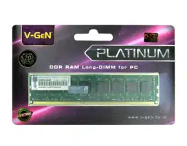 Ram Vgen paltinum ddr3 pc3 10600u longdimm , ram pc/komputer