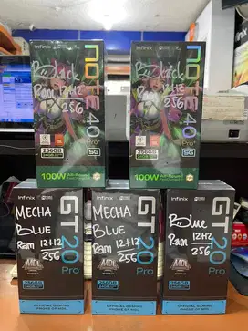 Baru….Infinix Note 40 Pro+ 5G 12/256 Grs Resmi (Warna : Black)