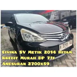 Livina SV Metik 2014 Hitam Cakep Km100rban