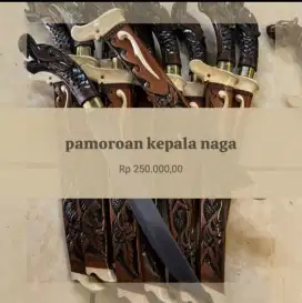 pisau serbaguna handle naga