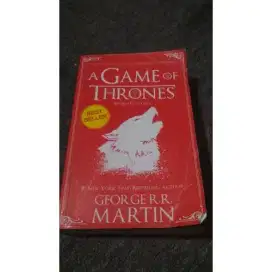 BUKU NOVEL A GAME OF THRONES PEREBUTAN TAKHTA GEORGE R.R MARTIN