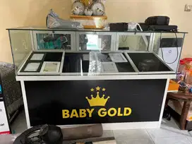 (LIKE NEW) Etalase Emas Perhiasan BabyGold Masih Mulus