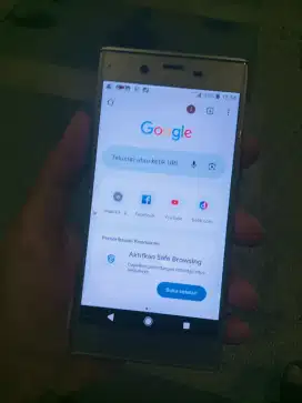 sony xperia xz 3/32 silver baterai baru normal