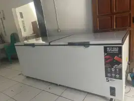 Freezer box 1200 dan showcase 1500