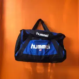 Tas Hummel Blue Black Big Logo