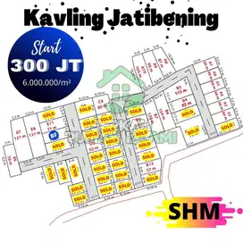 JUAL MURAH KAVLING SIAP BANGUN JATIBENING BEBAS BANJIR DEKAT TOL