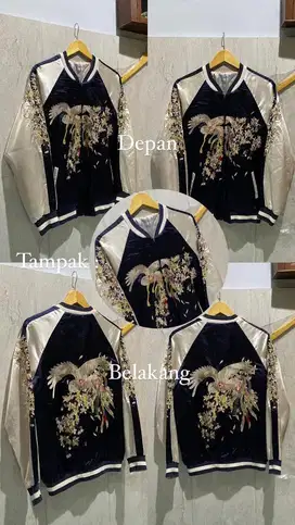 Jaket sukajan japan embordier