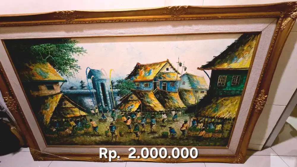 Lukisan, Hiasan Keramik, Guci Antik