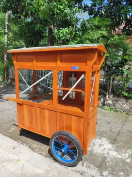 Gerobak Angkringan jg Melayani Pesanan Grobak Bakso Mie Bubur Sate dlL