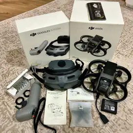 Drone FPV DJI AVATA 1 + Goggles + RC Motion 2 Explorer Combo Komplit