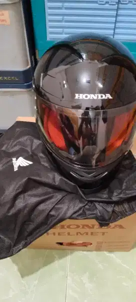 Helm  trail klx black new dan helm murah