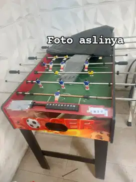 Meja  soccer table sepak bola bekas