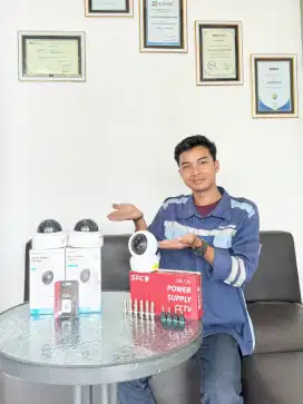 PEMASANGAN CCTV EZVIZ SMART ROBOT LANGSUNG PASANG