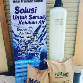 filter penjernih air sepaket / penyaring kotoran pada air