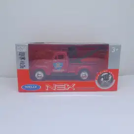 Diecast miniature mobil pick up chevrolet tow truck skala 1:36