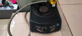 Kompor 1 tungku quantum+selang+regulator