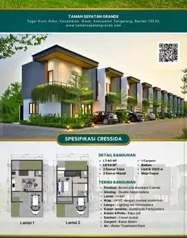 Rumah 2 LT Sempurna di Mauk Sepatan